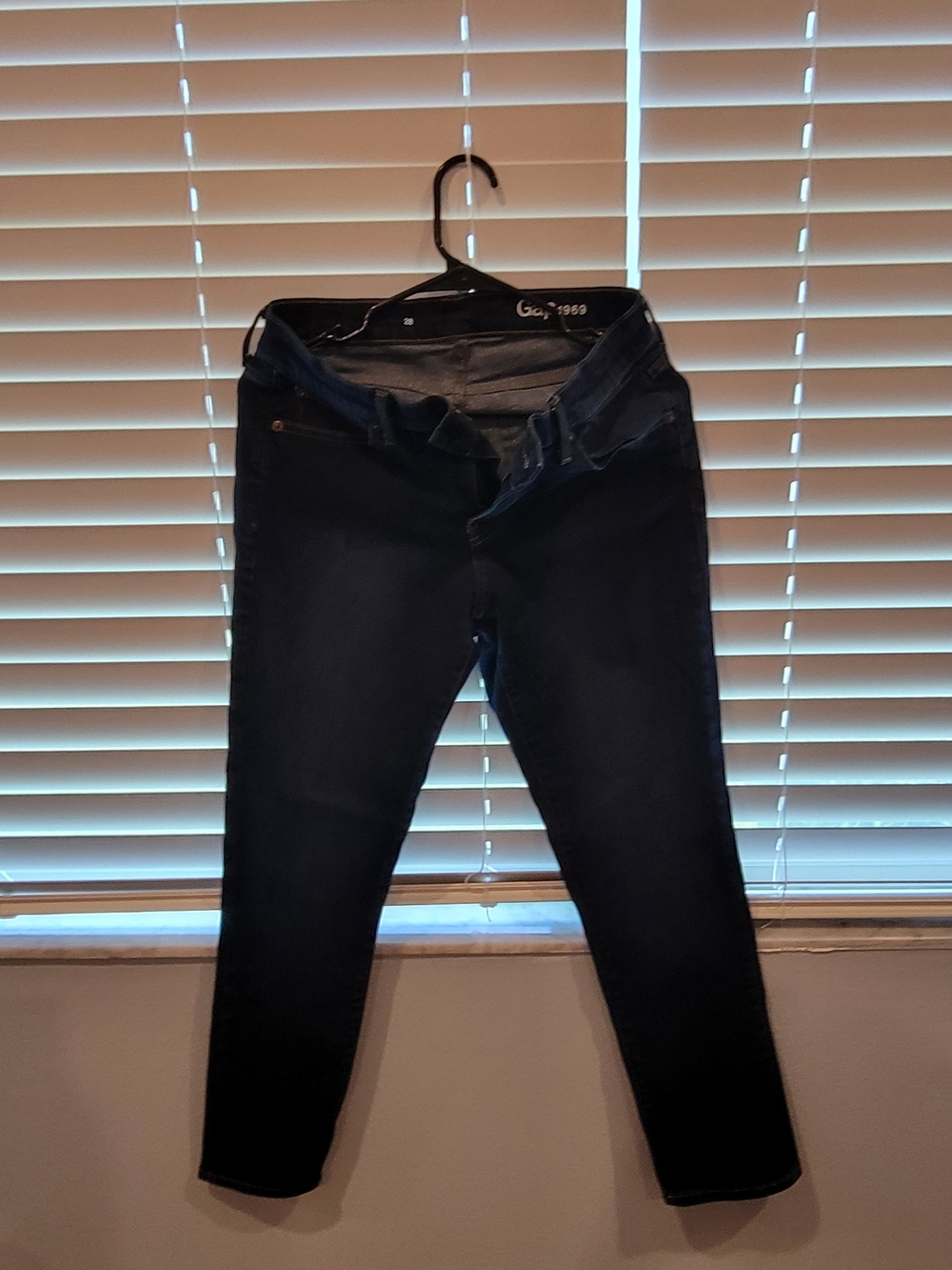 GAP Women's Navy Skinny Stretch Jeans